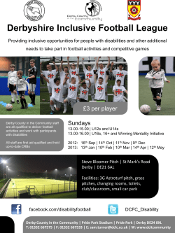 Derbyshire Inclusive Football League