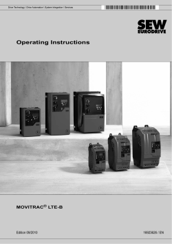 SEW Eurodrive MOVITRAC LTE