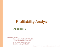 profitability index