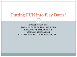 Autism Spectrum Disorders: Strategies You Can Use Today