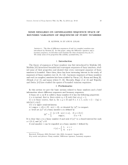 SOME REMARKS ON GENERALIZED SEQUENCE SPACE OF