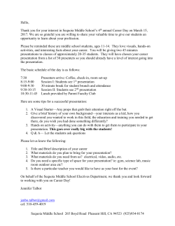 Career Day Presenter Letter 2017