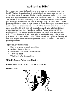 Second Streeters &ndash; Drama-After-School Program