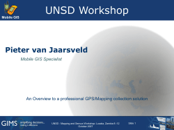 Mobile GIS Workshop