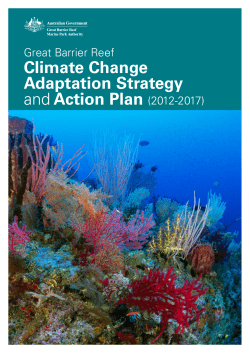 GBR Climate Change Adaptation Strategy and Action Plan 2012