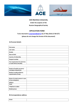 ACE maritime university application final