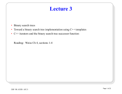 Lecture 3