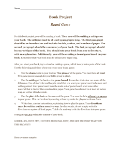 Fantasy Book Project