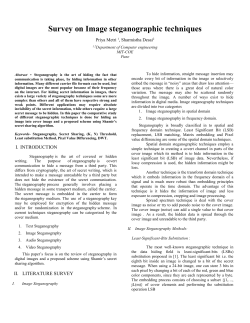 A Generic LSB-based Embedding Algorithm