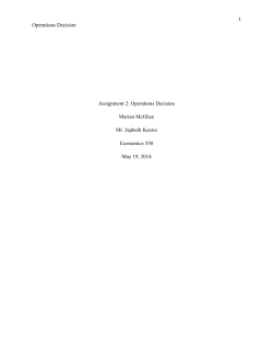 Assignment-2-Operations-Decision