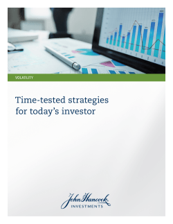 Time-tested strategies for today`s investor brochure