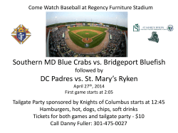 Blue Crabs Baseball April 27th, 2014