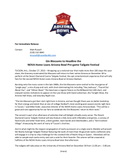 Gin Blossoms to Headline the NOVA Home Loans Arizona Bowl Pre