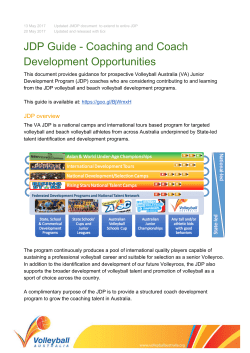 JDP Guide - Coaching and Coach Development Opportunities