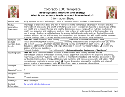 LBD Template Modules: An Introduction
