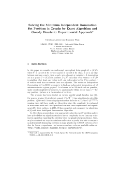 Solving the Minimum Independent Domination Set