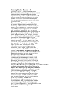 Guessing Blocks&ndash; Handout 1-8