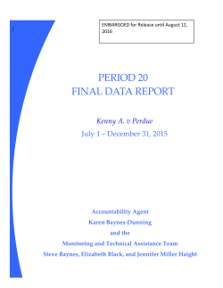 period 20 final data report