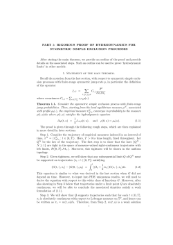 PART 3: RIGOROUS PROOF OF HYDRODYNAMICS