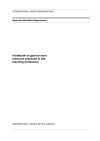 Handbook of good human resource practices in the teaching