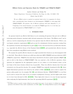 Hilbert Series and Operator Basis for NRQED and NRQCD/HQET