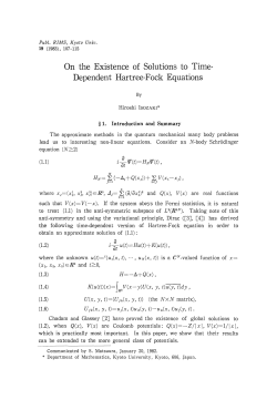 On the Existence of Solutions to Time- Dependent Hartree