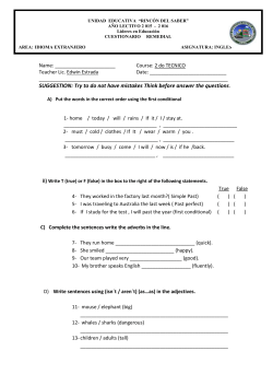 CUESTIONARIO REMEDIAL 2DO TECNICO