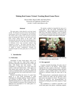 Tracking Board Game Pieces