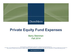 Private Equity Fund Expenses