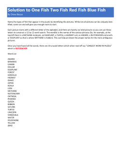 Solution to One Fish Two Fish Red Fish Blue Fish