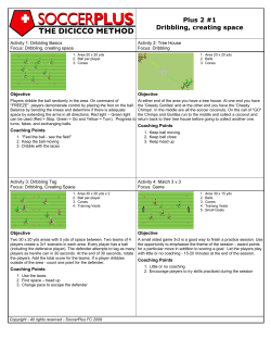 Session 3 - Centre Soccer Association