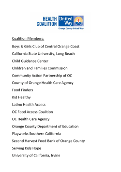 Coalition Members - Orange County United Way