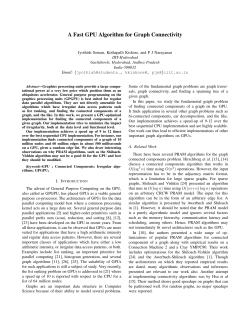 A Fast GPU Algorithm for Graph Connectivity