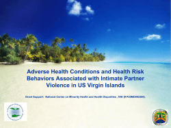 Adverse Health Conditons and Health Risk Behaviors