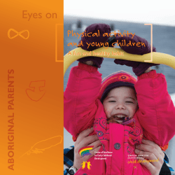 Physical activity and young children: A fun and healthy habit