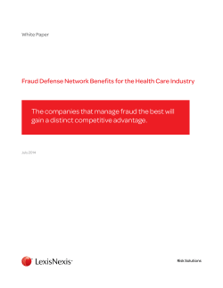 The companies that manage fraud the best will gain a distinct