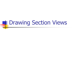 Drawing Section Views