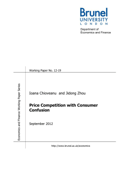 Price Competition with Consumer Confusion