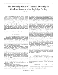 The Diversity Gain Of Transmit Diversity In Wireless Systems With