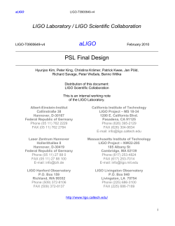 Microsoft Word 2003 - DCC - LIGO Document Control Center Portal