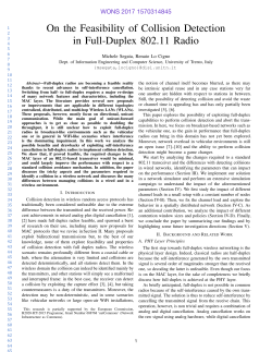 On the Feasibility of Collision Detection in Full-Duplex