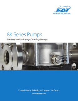 8K Series Pumps