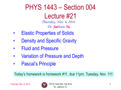 PHYS 1443 * Section 501 Lecture #1