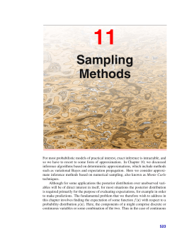 Sampling Methods