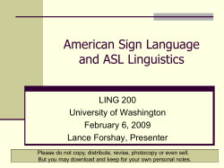 Intro_to_ASL_and_ASL.. - University of Washington