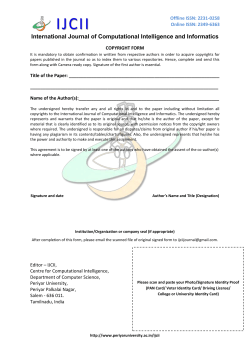 Copyright Form - Periyar University