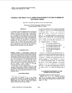Finding the most vital node with respect to the number of