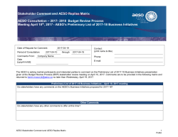 ISO Rules Change Process