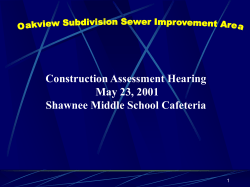 Hearing Presentation