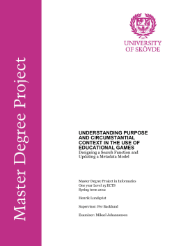 understanding purpose and circumstantial context in the use of